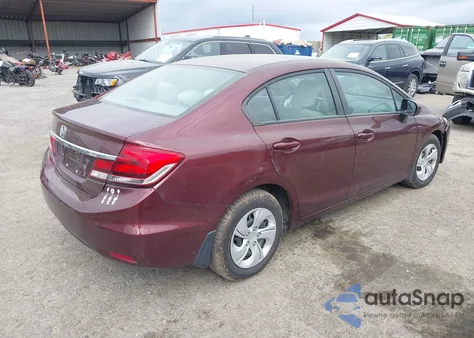 2014 Honda Civic Lx from USA, damaged, VIN 19XFB2F50EE241042